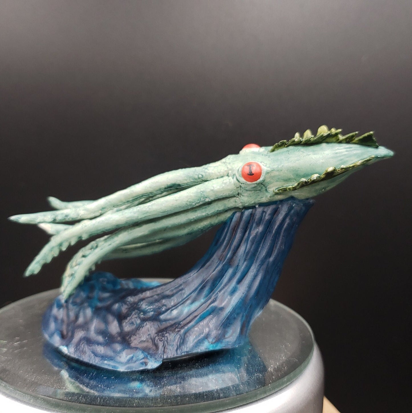 Juvenile Kraken Miniature Handpainted for D&D, Pathfinder, and More