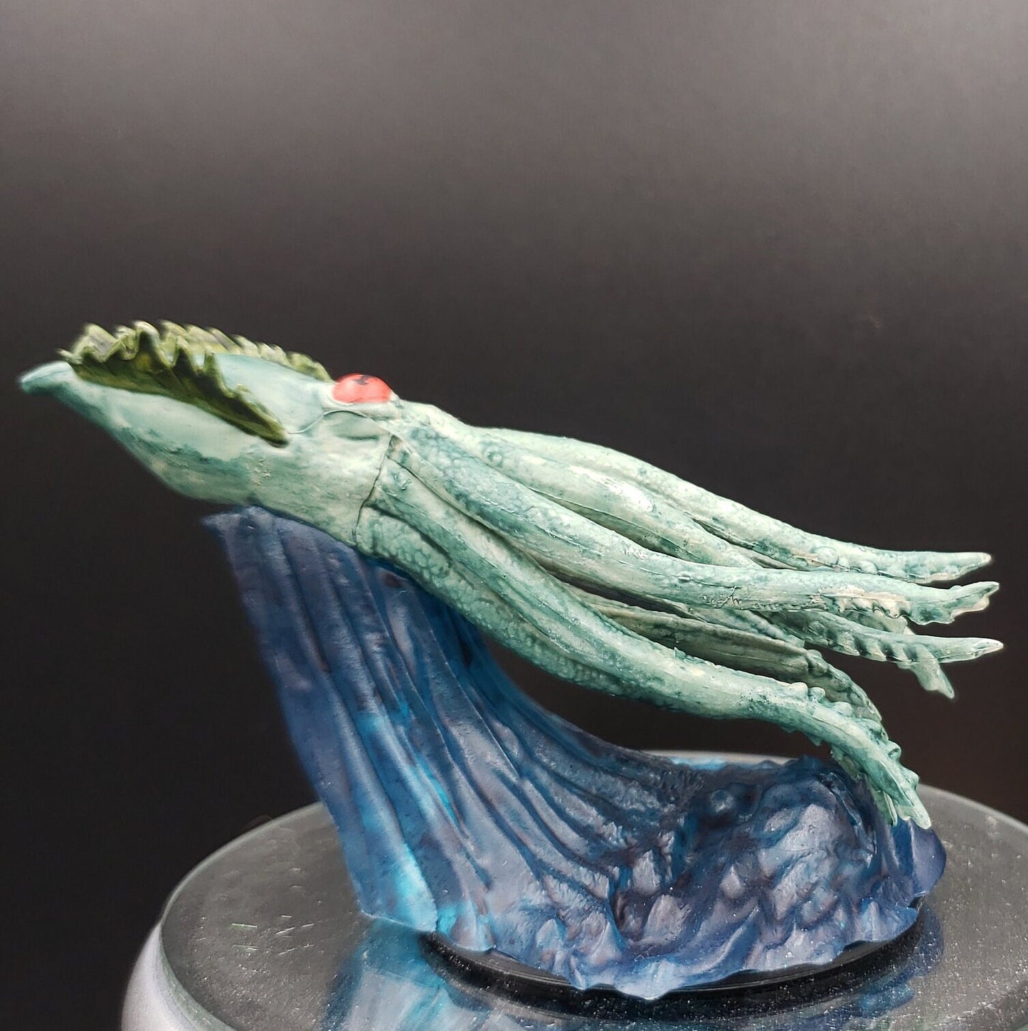 Juvenile Kraken Miniature Handpainted for D&D, Pathfinder, and More