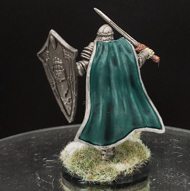 Death Knight Miniature Handpainted for D&D, Pathfinder, and More