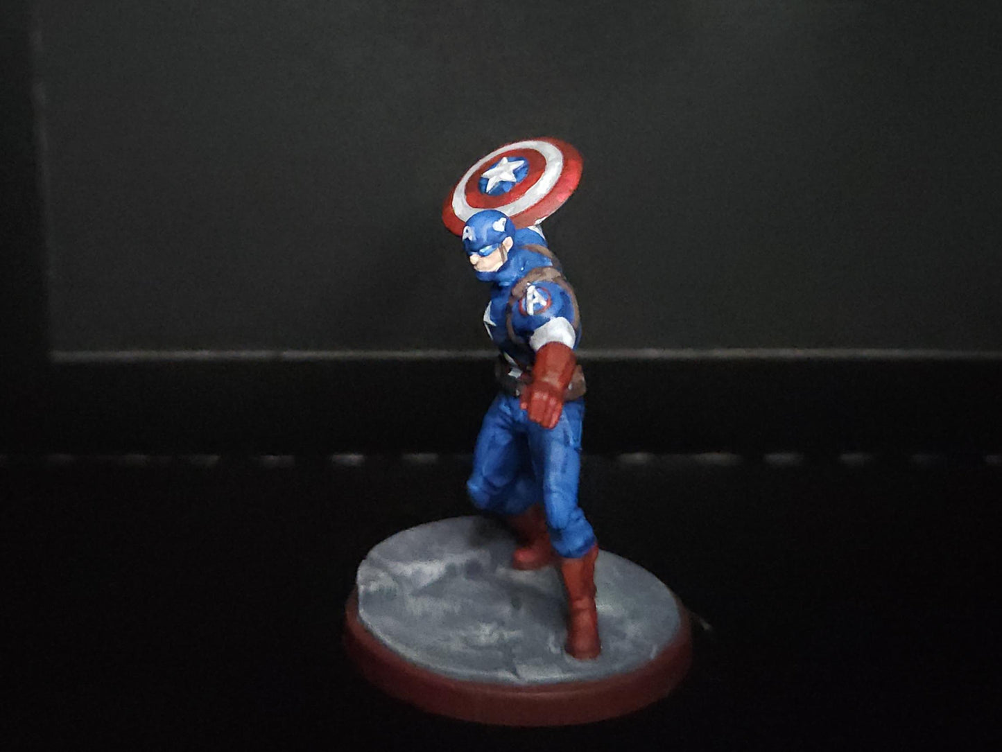 Captain America (Modern) - Hand-painted Marvel Crisis Protocol Miniature