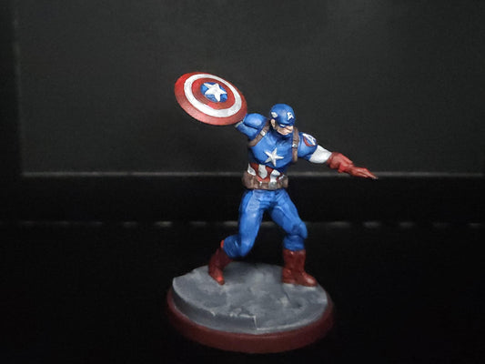 Captain America (Modern) - Hand-painted Marvel Crisis Protocol Miniature