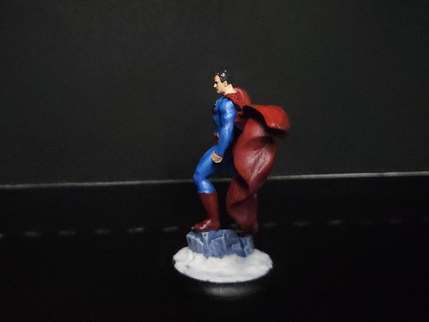 Superman - Hand-painted Batman Miniature Game Miniature