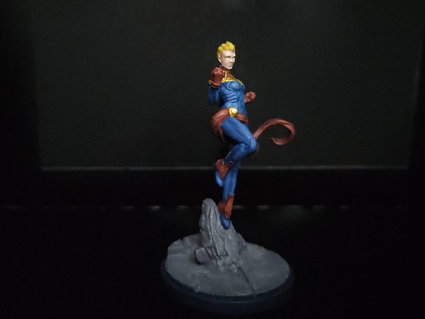 Captain Marvel - Hand-painted Marvel Crisis Protocol Miniature