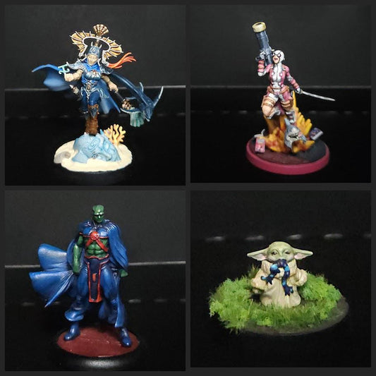 Custom Painted Miniatures for D&D, Pathfinder, and more RPGs